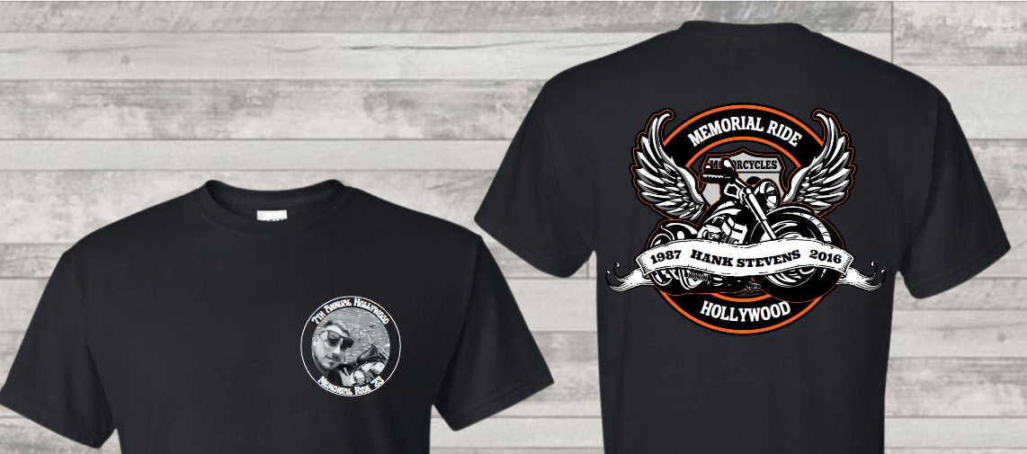 Hank "Hollywood" Stevens Benefit T-Shirt
