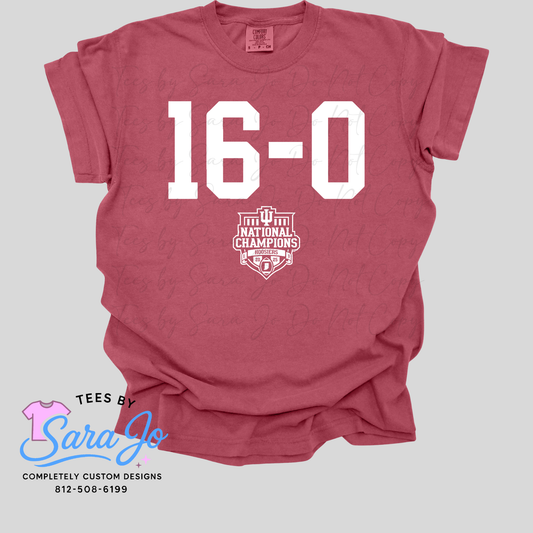 16-0