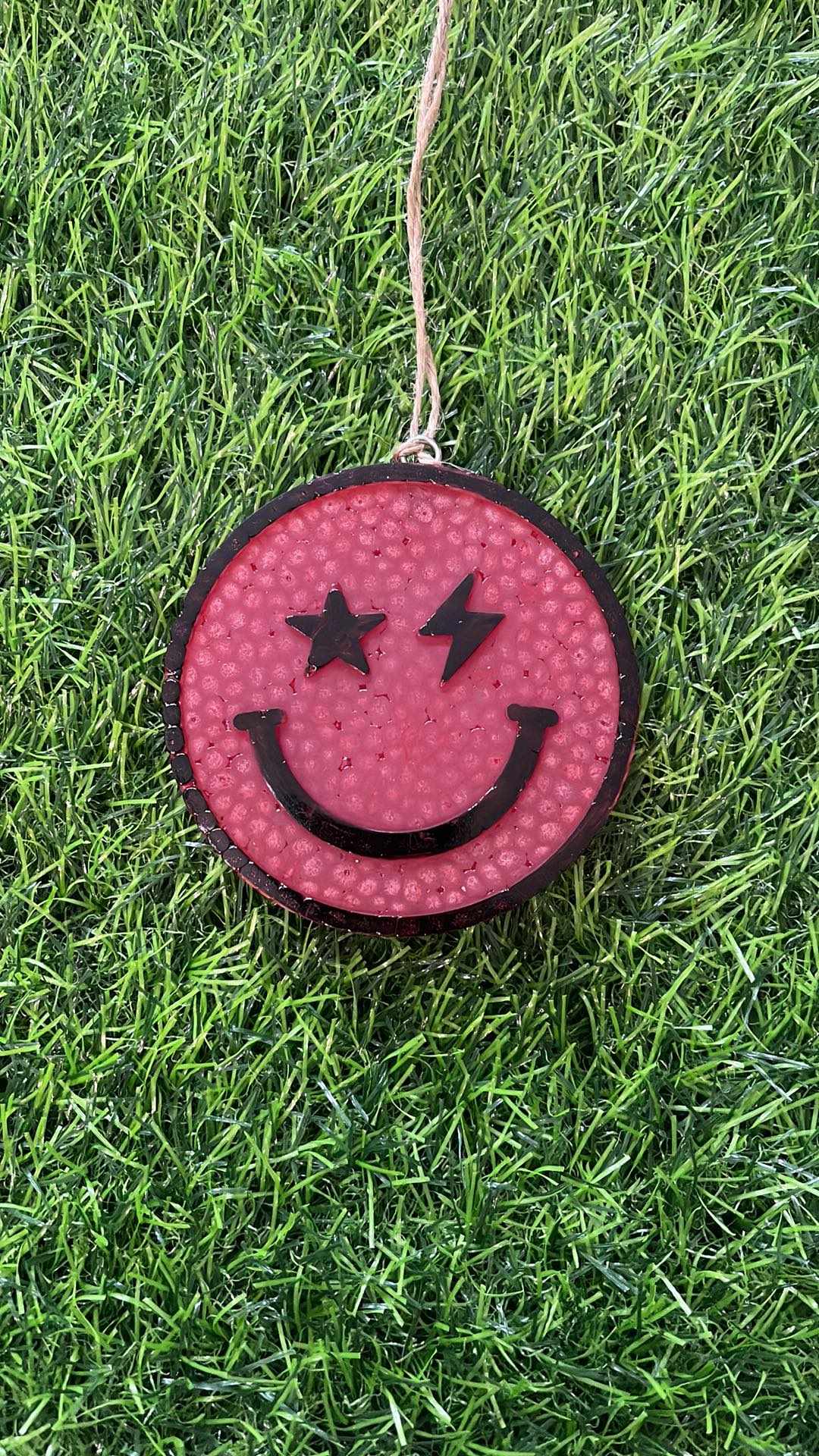 Pink Smiley Freshie