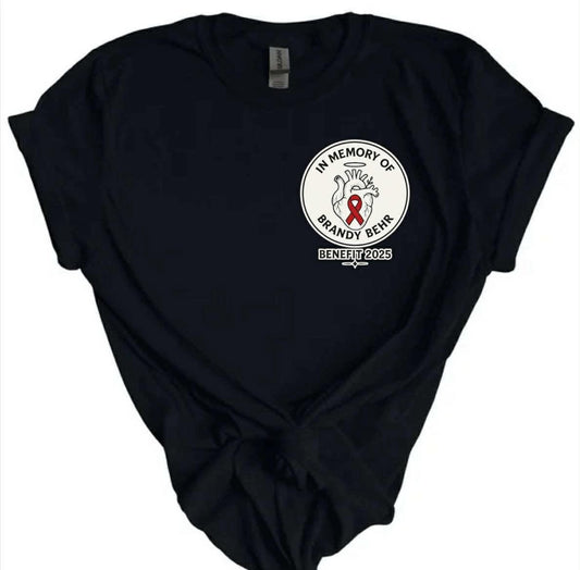 Brandy Behr Memorial Shirt 2025