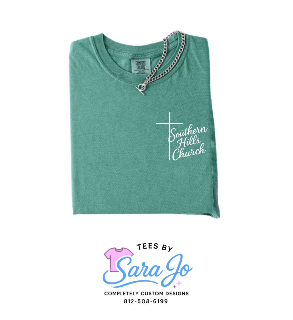 Left chest Southern Hills CC