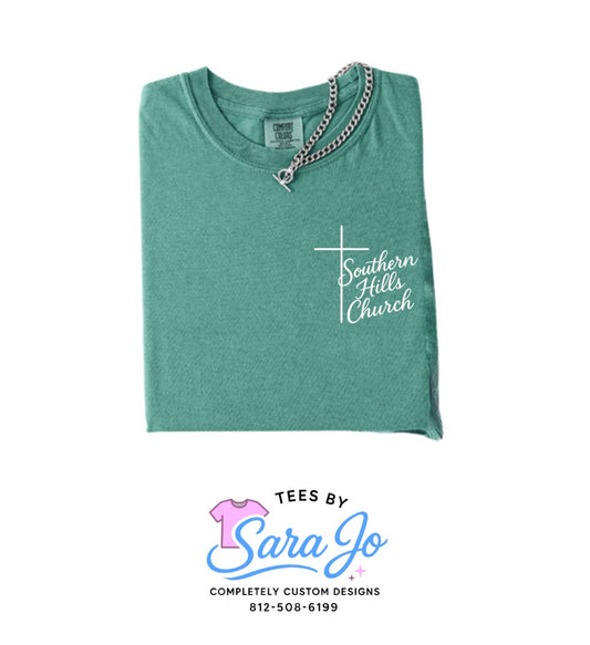 Left chest Southern Hills CC