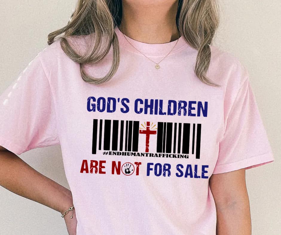 GOD's Children Are Not For Sale - Barcode