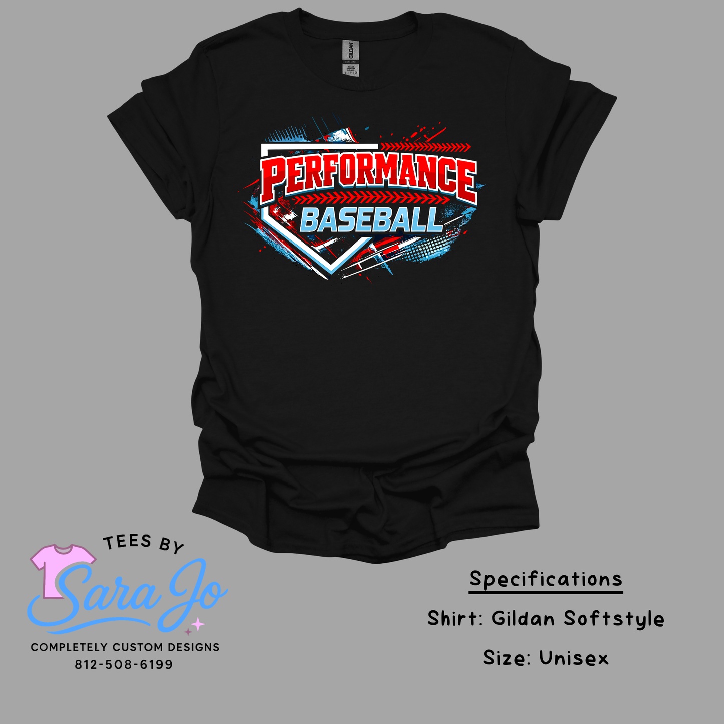 Home base splatter design