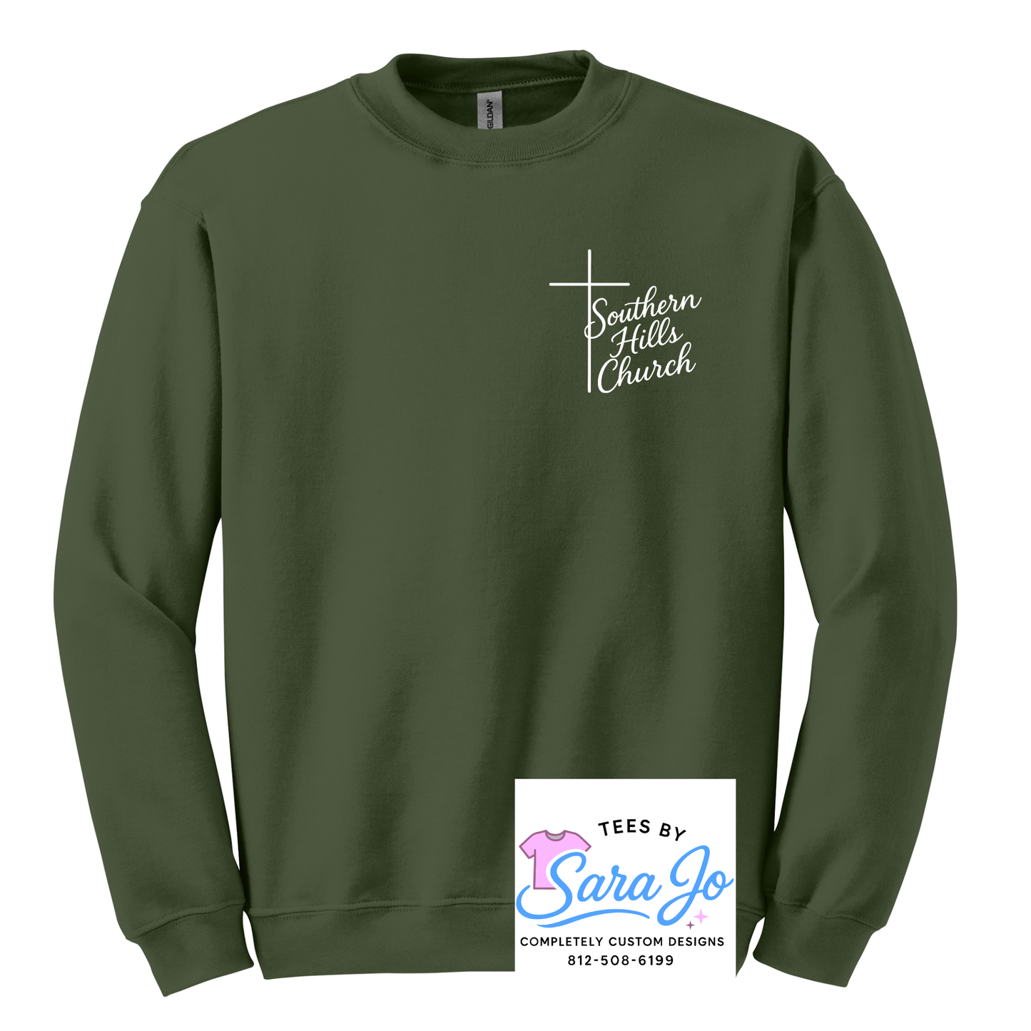Long Sleeve, Sweatshirt & Hoodie Left Chest